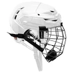 Cască de hochei Warrior Covert CF 80 Combo White Senior