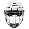 Cască de hochei Warrior Covert CF 80 Combo White Senior