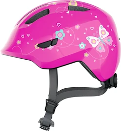 Cască pentru copii Abus Smiley 3.0 pink butterfly