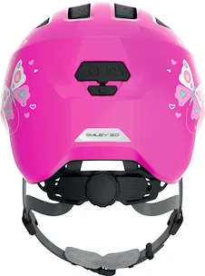 Cască pentru copii Abus Smiley 3.0 pink butterfly