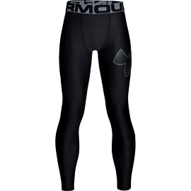 Colanți pentru băieți Under Armour HeatGear Leggings Black