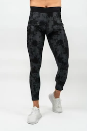 Colanți pentru bărbați Nebbia Performance+ Camouflage Sports Leggings FUNCTION black