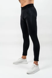 Colanți pentru bărbați Nebbia Performance+ Thermal Sports Leggings RECOVERY black