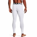 Colanți pentru bărbați Under Armour  ColdGear Armour Leggings White