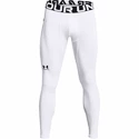 Colanți pentru bărbați Under Armour  ColdGear Armour Leggings White