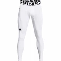 Colanți pentru bărbați Under Armour  ColdGear Armour Leggings White