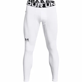 Colanți pentru bărbați Under Armour ColdGear Armour Leggings White