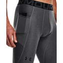 Colanți pentru bărbați Under Armour  HG Armour Leggings-GRY