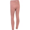 Colanți pentru femei Endurance  Flow Ribbed Seamless Tights Burnt Rose