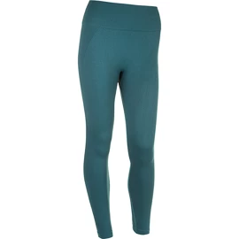 Colanți pentru femei Endurance Flow Ribbed Seamless Tights Marble Green