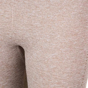 Colanți pentru femei Endurance  Flowee Seamless Tights Warm Taupe L/XL