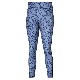 Colanți pentru femei Mizuno 7/8 Printed Tight Vintage Indigo