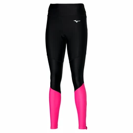 Colanți pentru femei Mizuno Core Long Tight Black/Pink Peacock