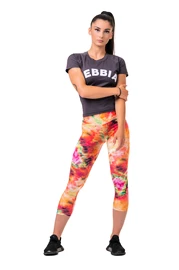 Colanți pentru femei Nebbia Hero Be Your Own Hero 7/8 leggings rainbow