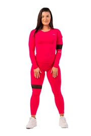 Colanți pentru femei Nebbia High-Waist ¾ Length Sporty Leggings 404 pink