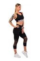 Colanți pentru femei Nebbia  High-Waist ¾ Length Sporty Leggings 406 black