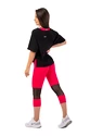 Colanți pentru femei Nebbia  High-Waist ¾ Length Sporty Leggings 406 pink