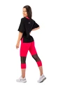 Colanți pentru femei Nebbia  High-Waist ¾ Length Sporty Leggings 406 pink