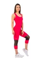 Colanți pentru femei Nebbia  High-Waist ¾ Length Sporty Leggings 406 pink