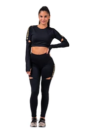 Colanți pentru femei Nebbia Honey Bunny Leggings 820 black