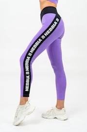 Colanți pentru femei Nebbia ICONIC Leggings high waist purple