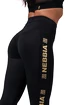 Colanți pentru femei Nebbia Intense Leggings Gold Classic 801 black