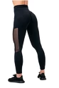 Colanți pentru femei Nebbia  Mesh leggings high waist black