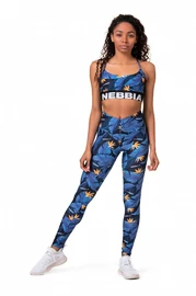 Colanți pentru femei Nebbia Ocean Selected High-waist Ocean Power leggings 561 ocean blue