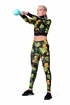 Colanți pentru femei Nebbia Ocean Selected High-waist performance leggings 567 jungle green