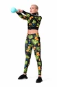 Colanți pentru femei Nebbia Ocean Selected High-waist performance leggings 567 jungle green