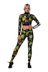 Colanți pentru femei Nebbia Ocean Selected High-waist performance leggings 567 jungle green XS