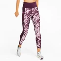 Colanți pentru femei Puma  Run 5K Graphic High Waist 7/8 Tight Grape Wine