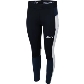 Colanți pentru femei Swix Motion Premium Dark Navy/Lake Blue