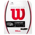 Cordaj de tenis Wilson  Sensation Plus Black 1.34 mm