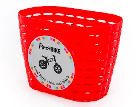 Coș pentru ghidon FirstBike red