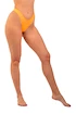 Costume de baie pentru femei Nebbia  High Cut V-Shape Bikini Bottom 455 Orange Neon  S