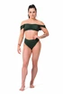 Costume de baie pentru femei Nebbia  Miami retro bikini - top 553 dark green