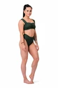 Costume de baie pentru femei Nebbia  Miami retro bikini - top 553 dark green