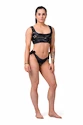 Costume de baie pentru femei Nebbia  Miami sporty bikini - top 554 volcanic black