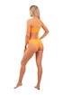 Costume de baie pentru femei Nebbia  One Shoulder Asymmetrical Monokini 458 Orange Neon