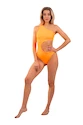 Costume de baie pentru femei Nebbia  One Shoulder Asymmetrical Monokini 458 Orange Neon