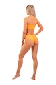 Costume de baie pentru femei Nebbia  One Shoulder Asymmetrical Monokini 458 Orange Neon