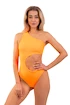 Costume de baie pentru femei Nebbia  One Shoulder Asymmetrical Monokini 458 Orange Neon  S