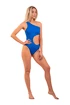 Costume de baie pentru femei Nebbia  One Shoulder Asymmetrical Monokini 459 Blue