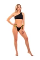 Costume de baie pentru femei Nebbia  One Shoulder Bandeau Bikini Top 448 Black