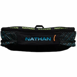 Curea de alergare Nathan Pinnacle Series Waistpack Black/Blue Me Away