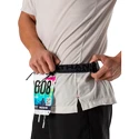 Curea de alergare Nathan  Race Number Nutrition Waistbelt Black/Refletive