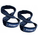 Curele de ridicare pentru haltere Power System  Lifting Straps Figure 8 Silové Popruhy Trhačky Modré