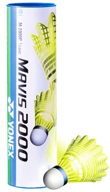 Fluturași de badminton Yonex Mavis 2000 Yellow (6 Pack)