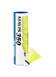 Fluturași de badminton Yonex Mavis 350 Yellow (6 Pack)